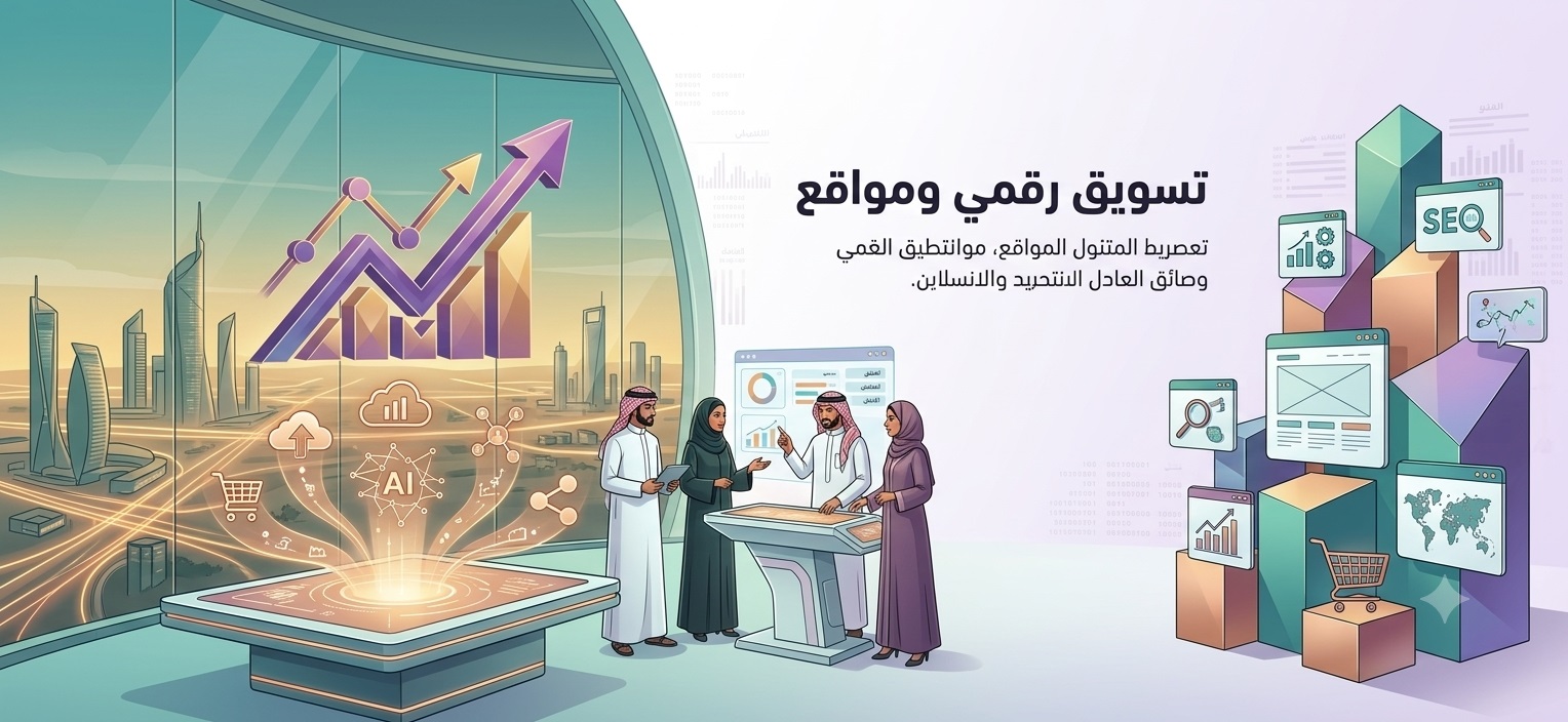 واجهة إعلانية من أعمال شمس الود المشرق