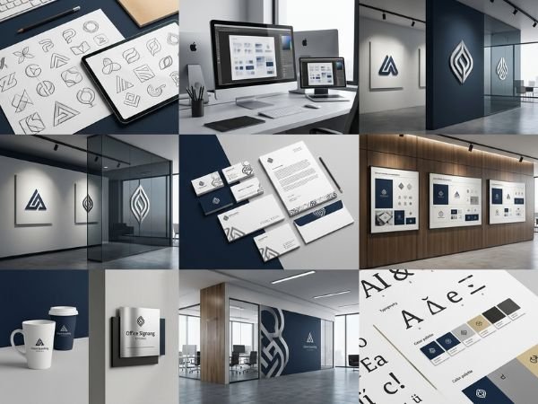 تصميم شعارات وهويات الشركات