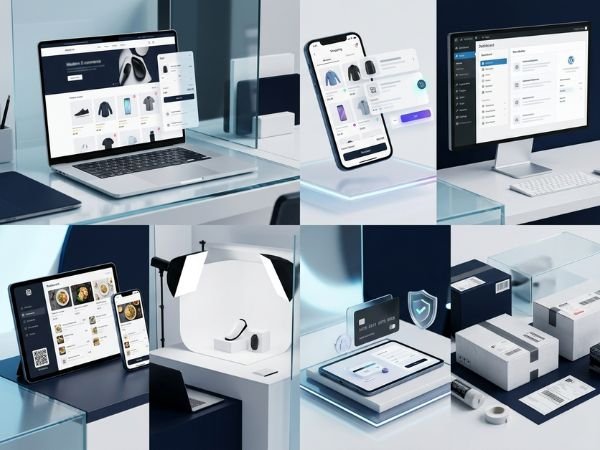 المتاجر الإلكترونية والمنيو الرقمي